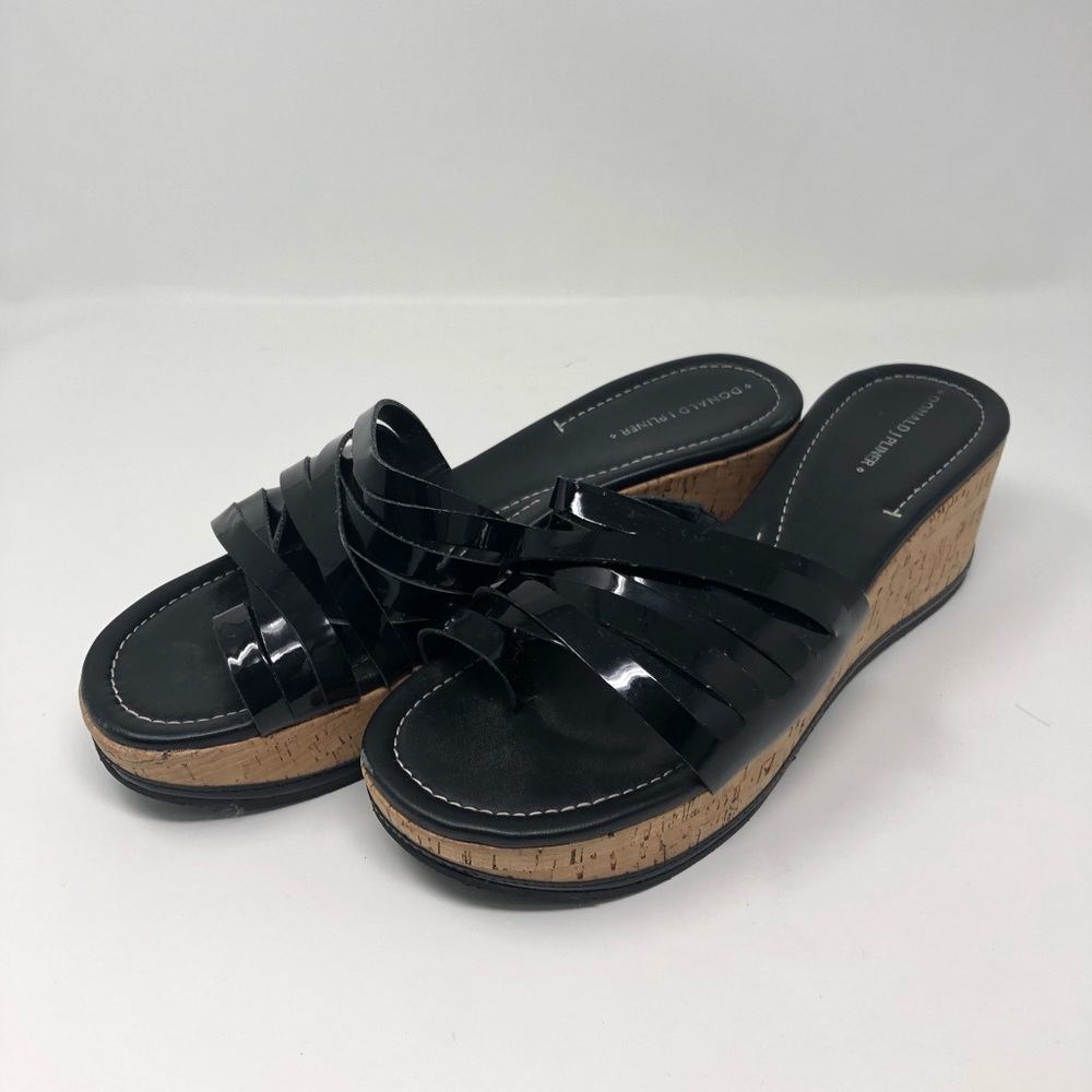 Donald J Pliner wedged sandals. (Women’s 12)